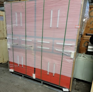 lot 1883 image: 2024 Unused H7FT-8D-01A Red 7 Tool 3 Section Sliding System ChestCabinet Retail $4,000