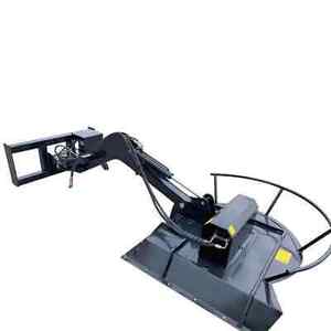 lot 1867 image: 2024 Unused 48 Skid Steer Articulating Swing Arm Brush Cutter  AGT-BDRC48