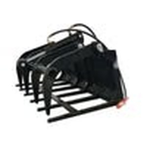lot 1881 image: 2024 Unused 39 Hydraulic Grapple - Mini Skid Steer Wood Grabber  M-HGB