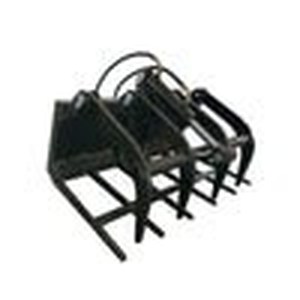 lot 1877 image: 2024 Unused 39 Hydraulic Grapple - Mini Skid Steer Wood Grabber  M-HGB