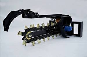 lot 1895 image: Unused 2024 Skid Steer 72 Trencher Model 003-03-40-001 Retail $5240