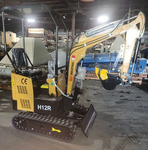 lot 2001 image: 2024 Unused AGT H12R Mini Excavator 1-Ton 15hp