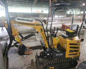lot 2002 image: 2024 Unused AGT MX12R Mini Excavator with Push Blade 15HP