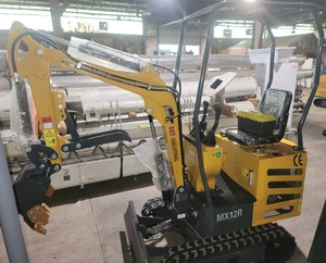 lot 2003 image: 2024 Unused AGT MX12R Mini Excavator with Push Blade 15HP
