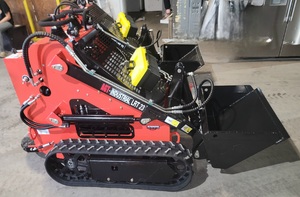 lot 2005 image: 2024 Unused LRT23 Mini Skid Steer Track Loader 23HP Gas EPA Electric Start