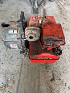 lot 13 image: Homelite water pump