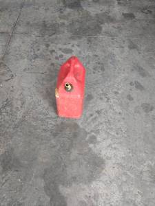 lot 1072 image: 5 gallon gas can and contents