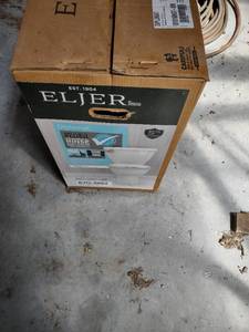 lot 1088 image: Eljer diplomat RF total toilet set sealed except for one side