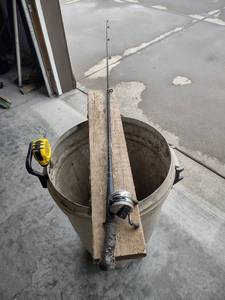 lot 1127 image: zebco 33 rod and reel set