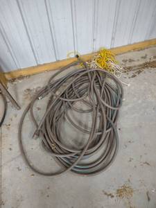 lot 1136 image: pile of hose and rope