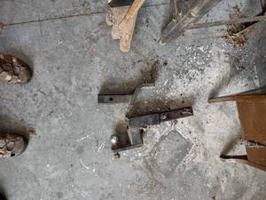 lot 1162 image: two trailer hitch inserts one has inch and 78 ball