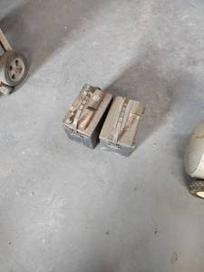 lot 1169 image: two car batteries condition unknown