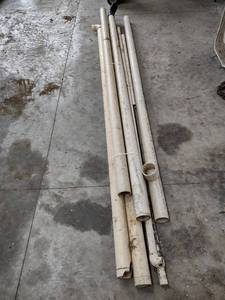 lot 1307 image: pile of white pipe