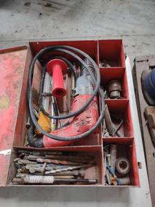 lot 1350 image: Magnum hammer drill in case