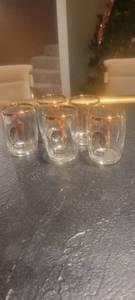 lot 2008 image: 6 Coors glasses.