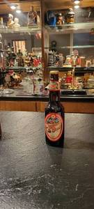 lot 2021 image: Busch 1995 Christmas beer bottle unopened.