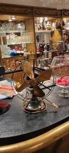 lot 2096 image: Old fan untested