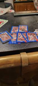 lot 2103 image: KU basketball cards.