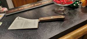 lot 2104 image: Meat clever
