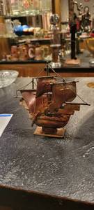 lot 2122 image: Metal ship