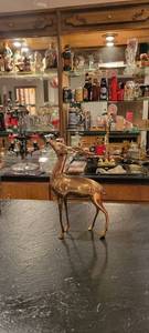 lot 2133 image: brass dear