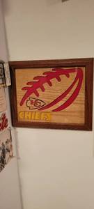 lot 2150 image: 9 12  12 Kansas city chiefs sign