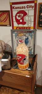 lot 2160 image: Kansas city chief Plastic bank