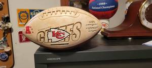 lot 2171 image: Kansas city chief football deflated