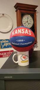 lot 2172 image: KU 1988 national Basketball sign.