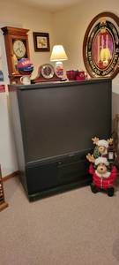 lot 2178 image: Sony. T v came no further testing Contents not included.