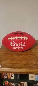 lot 2181 image: Coors beer red football