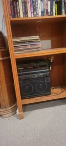 lot 2188 image: Venturer karaoke machine with two mic untested