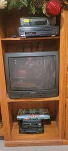 lot 2191 image: Megnavox TV turn on came on, no further testing.