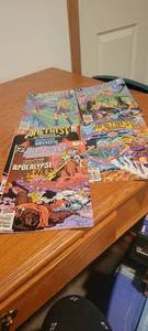 lot 2244 image: 5. Amethyst comic books