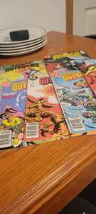 lot 2257 image: Six outsiders comic books