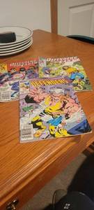 lot 2263 image: 3 defenders comic books