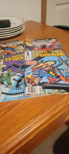 lot 2265 image: 4 spider man comic books