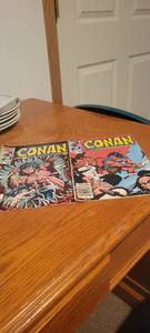 lot 2270 image: 2 conan comic books