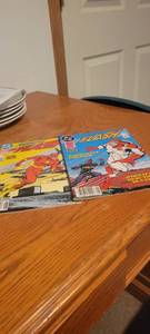 lot 2271 image: Two flash comic books