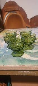 lot 2300 image: Five vintage whitehall green coffee caps