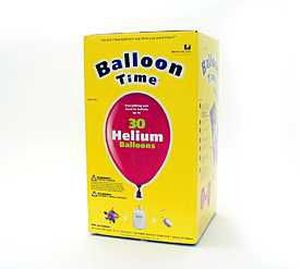 lot 2312 image: Balloon Time Helium Kit 30ct - Retail $76.79