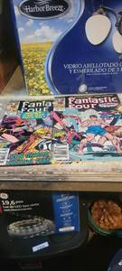 lot 2340 image: Two fantastic four comic books
