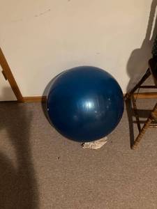 lot 3064 image: large exercise ball