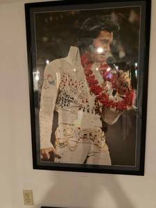 lot 3076 image: 28 12 across 41 down Elvis picture