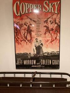 lot 3096 image: 24 x 36 copper skies movie poster