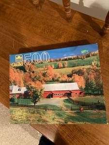 lot 3117 image: 500 peace farm puzzle