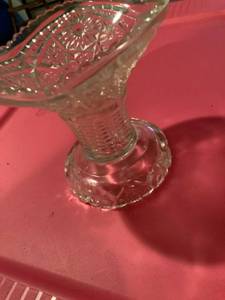 lot 3171 image: 5 12 inch glass candy dish
