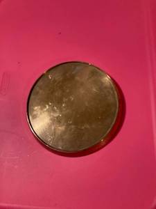lot 3179 image: 6 inch brass candleholder