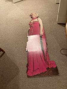 lot 3203 image: 71 inch Marilyn Monroe foldout