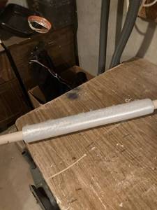 lot 3242 image: 20 inch roll of plastic wrapping